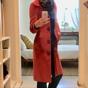 Talula Babaton Velour Coat